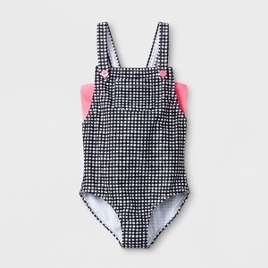 Girls’ swimsuit with bandeau top